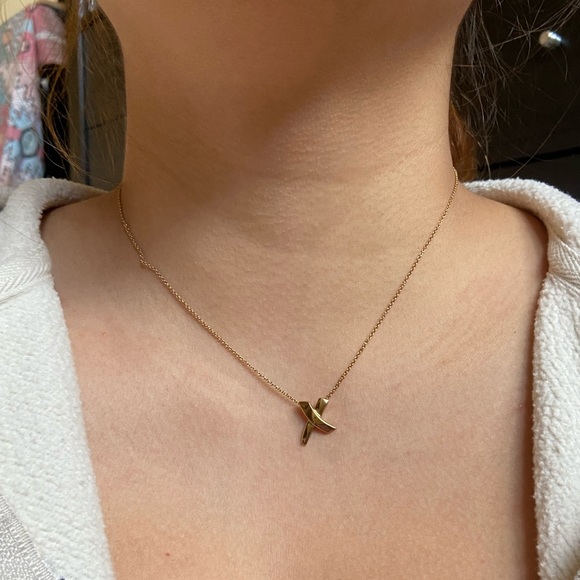 Tiffany X Necklace - Picture 4 of 4